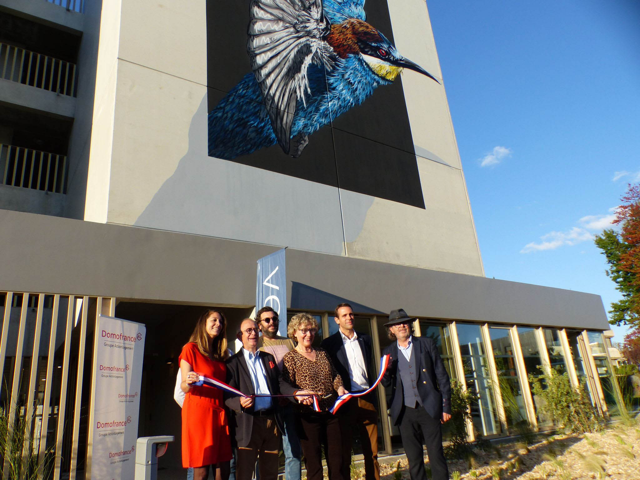 Domofrance - Inauguration de la résidence Claudeville à Bruges