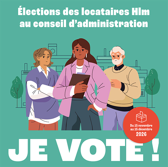 Élections des représentants des locataires Domofrance : votre vote est important !
