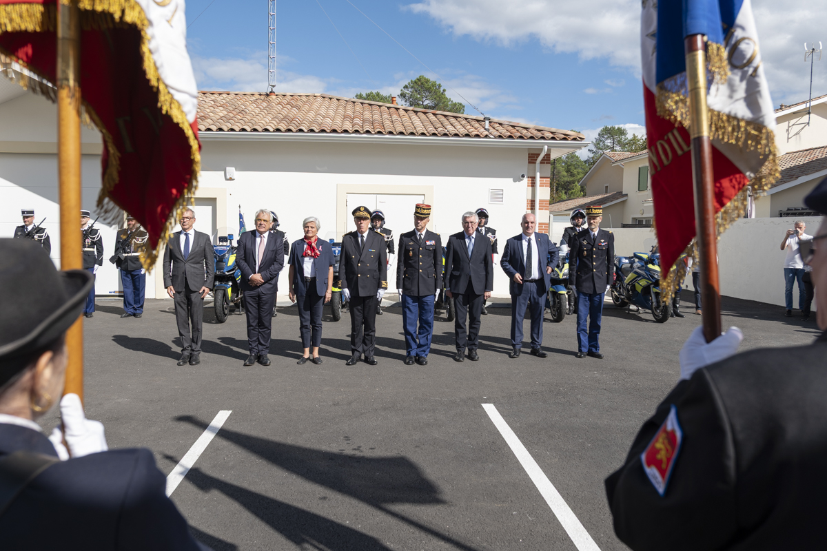 Inauguration gendarmerie Marcheprime