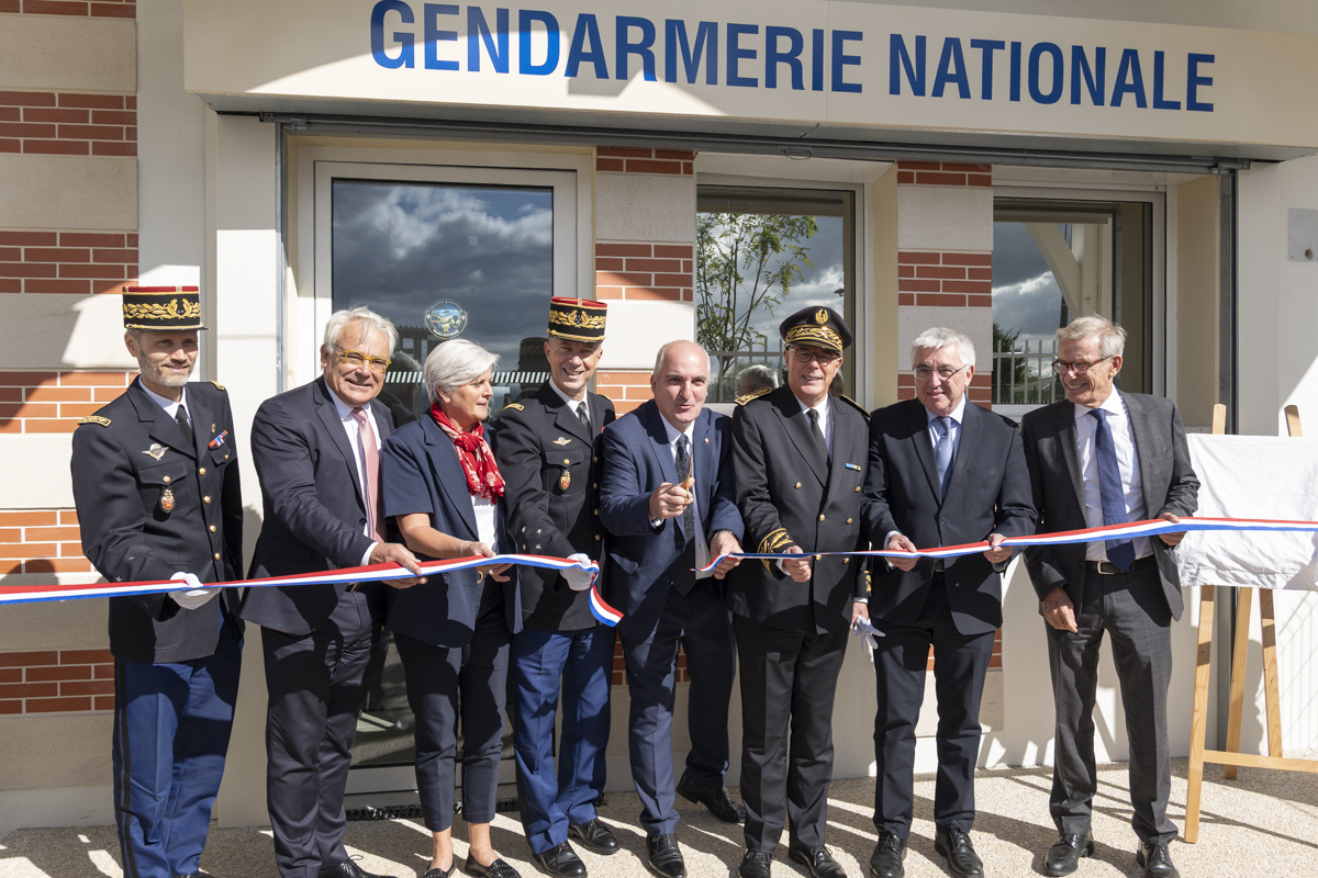 Inauguration gendarmerie Marcheprime