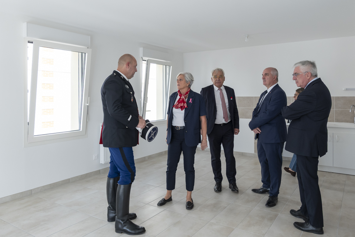 Inauguration gendarmerie Marcheprime