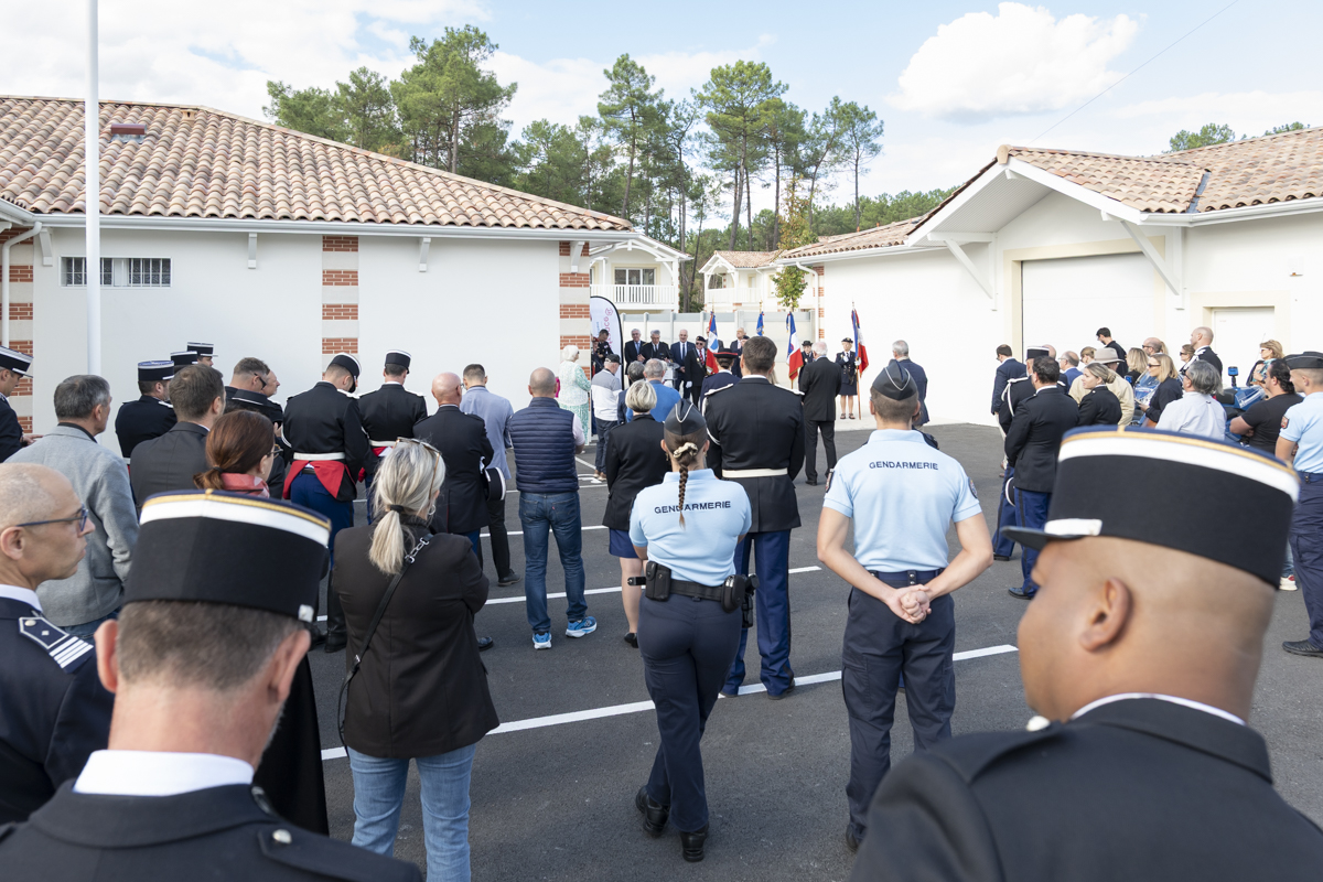 Inauguration gendarmerie Marcheprime