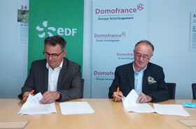 Domofrance et EDF signent une convention en faveur de la transition énergétique et environnementale