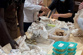 Un chantier participatif cuisine anti-gaspillage à Lormont !