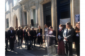 Inauguration du Centre d'Accueil et d'Écoute Gisèle Halimi