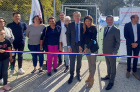 Inauguration de nouveaux équipements sportifs à Pessac Saige !