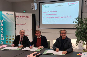 Signature d'une convention de renouvellement urbain du quartier de l'Avenir à Bassens !