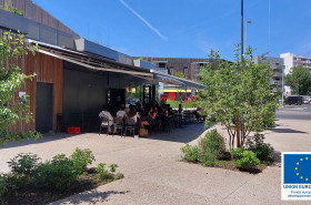 Les jardins et terrasses du quartier Thouars à Talence