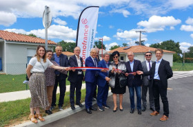 Inauguration de 41 logements à Layrac