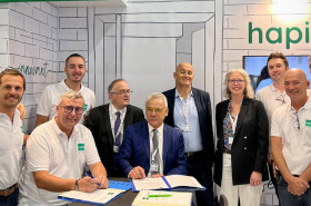 Au congrès HLM, Domofrance signe une convention avec Hapiix !