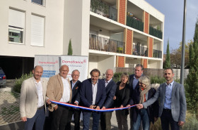 Inauguration de la résidence au 1 rue Jean-Louis Chelle à Langon