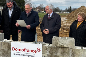 Domofrance pose la première pierre d'un village senior à Estillac