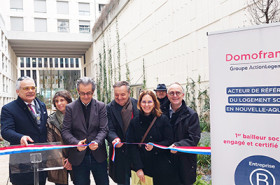 Domofrance inaugure le quartier Amédée Saint-Germain à Bordeaux Saint-Jean Belcier
