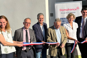 Inauguration de la résidence Domofrance « Les logis de Boès » à Cestas