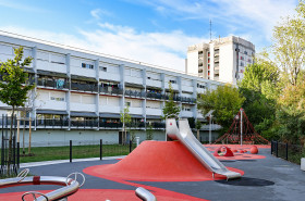 Domofrance inaugure les espaces extérieurs de Grand Caillou à Eysines