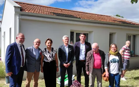 Domofrance et le Diaconat de Bordeaux inauguration la pension de famille Béthel - résidence Charles Péguy