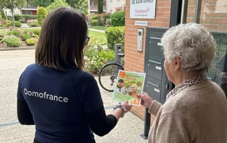 Cet été, Domofrance se mobilise pour ses locataires seniors.