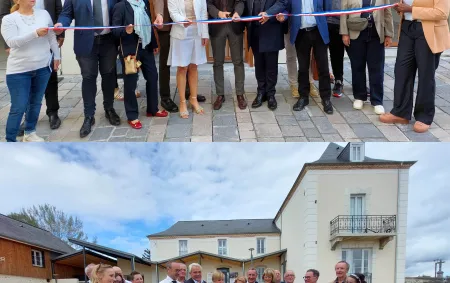 Inauguration de la résidence Louis Le Grand à Pau et de Lechaud Gardner à Sauvagnon
