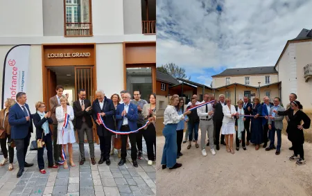 Inauguration de la résidence Louis Le Grand à Pau et Lechaud Gardner à Sauvagnon