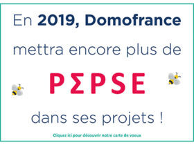 Carte de Voeux Domofrance 2019