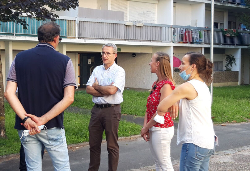 Réunion de concertation à Pessac Macédo