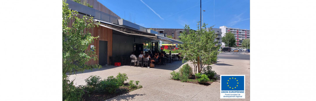 Les jardins et terrasses du quartier Thouars à Talence