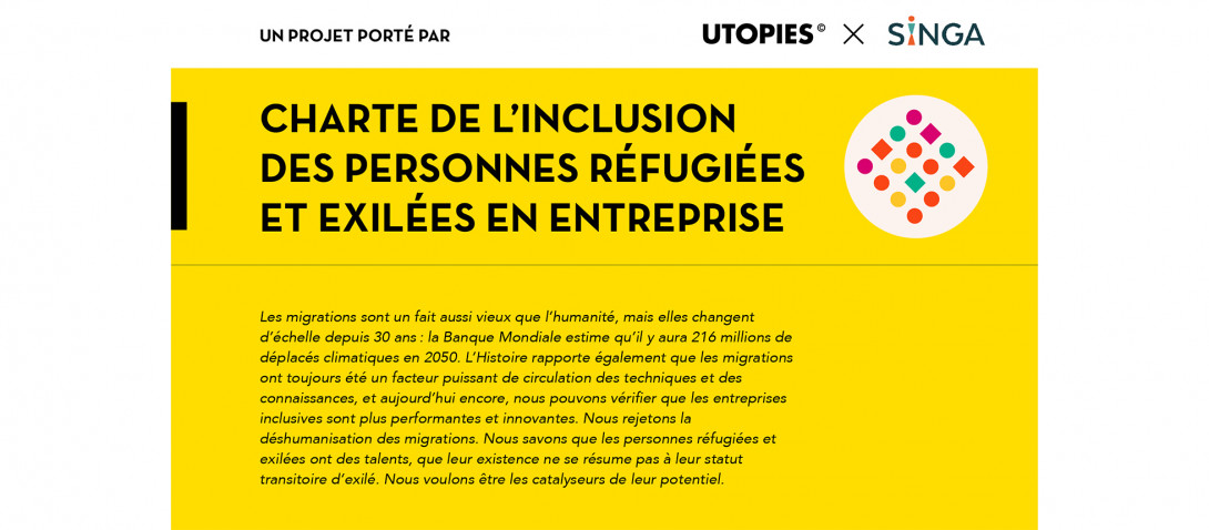 Domofrance signe la charte de l’inclusion des personnes réfugiées et exilées en entreprise