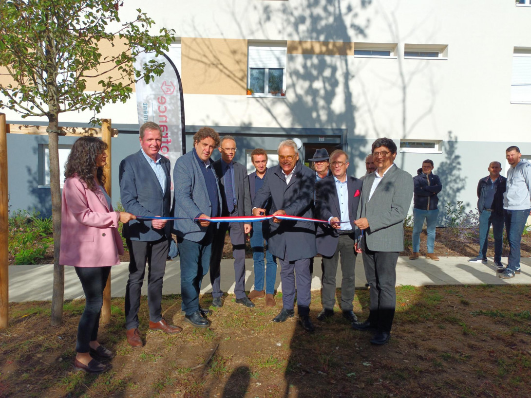 Inauguration de la résidence Garderose à Libourne