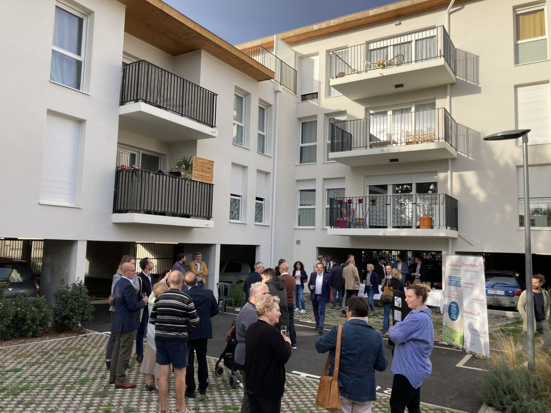 Inauguration de la résidence au 1 rue Jean-Louis Chelle à Langon