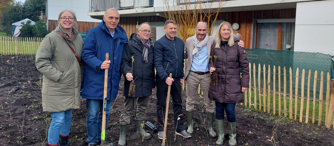 1ère plantation collaborative à Saint-Médard-en-Jalles !