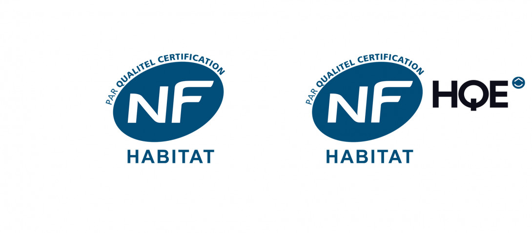 Domofrance certifié NF Habitat et NF Habitat HQE depuis 2020.