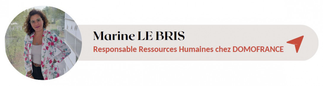 Interview de Marine Le Bris - Responsable RH chez Domofrance