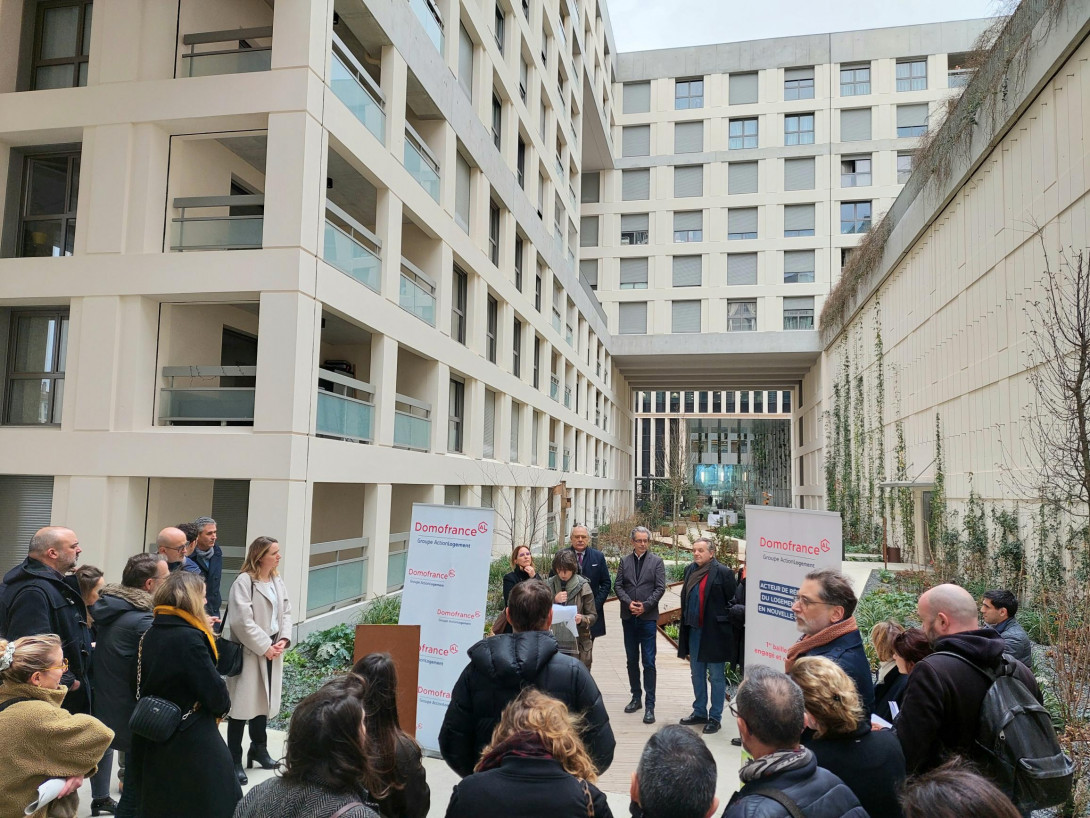 Domofrance inaugure ses résidences du quartier Amédée Saint-Germain à Bordeaux