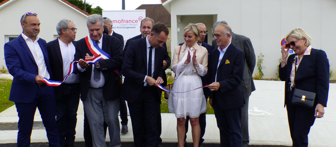 Inauguration résidence Arc-en-ciel à Malaussanne